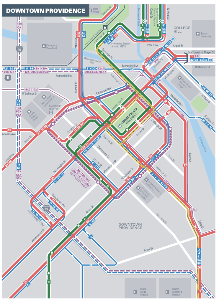 RIPTA Map